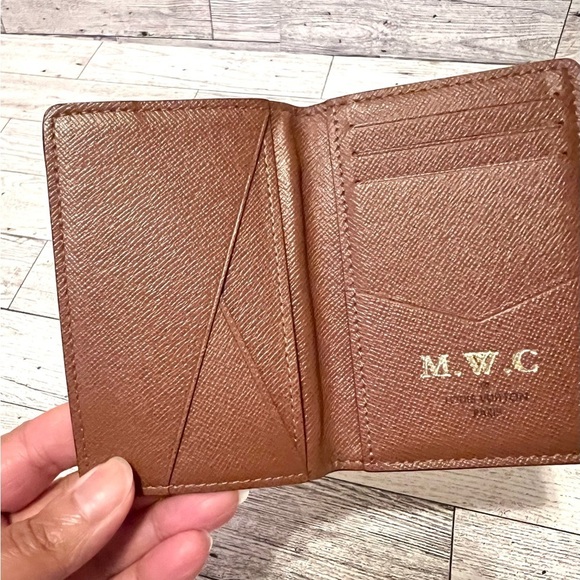 Louis Vuitton Classic Monogram Unisex Small Pocket Organizer Wallet - Picture 10 of 12